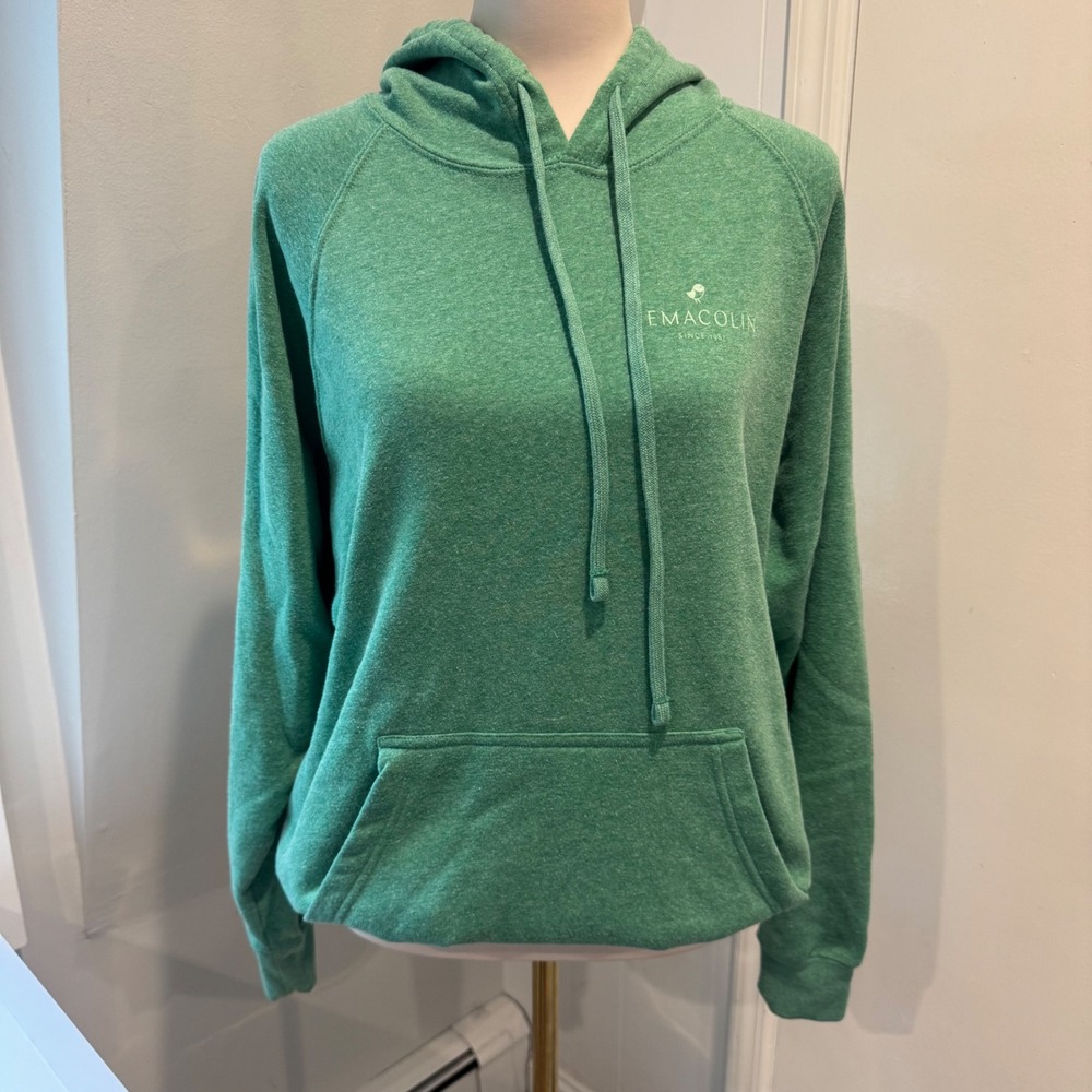 Nemacolin Green Soft Touch Fleece Graphic Hoodie Real Life Magic | Size L
